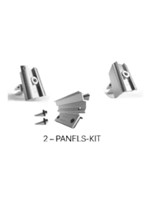 Schletter Pro IBR roof 2 panels rail-less in landscape mounting Kit