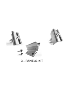 Schletter Pro IBR roof 3 panels rail-less in landscape mounting Kit